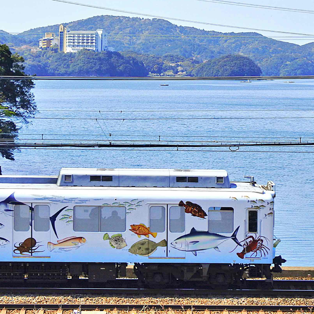 Around Ikenoura Station, Kintetsu Railway Toba Line