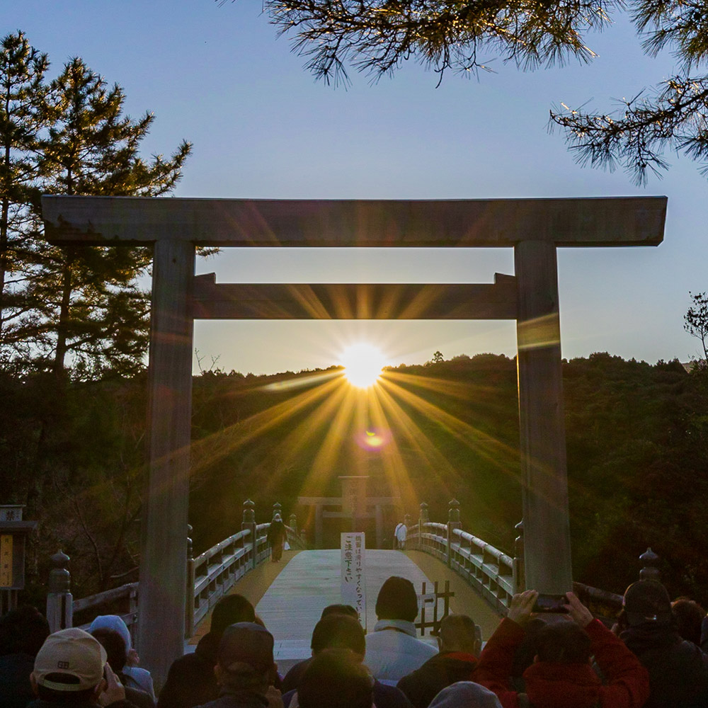 Ujibashi Bridge, Ise City