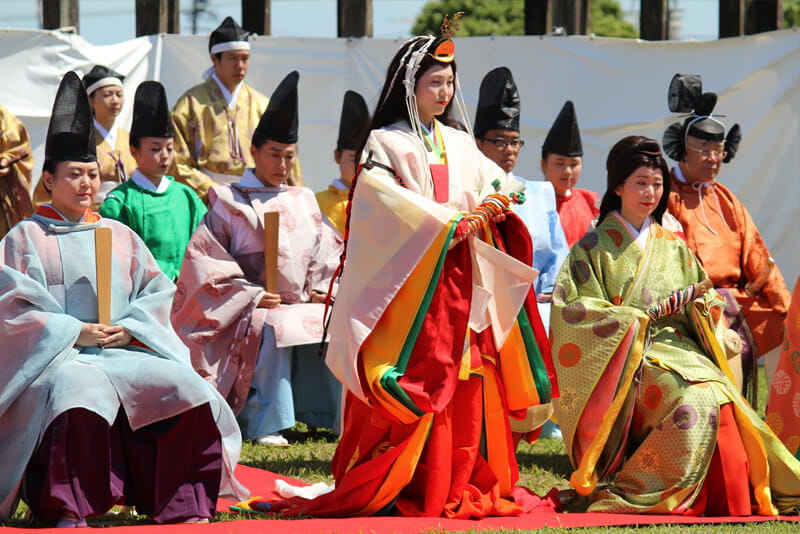 宛如平安繪卷般的華麗齋王祭